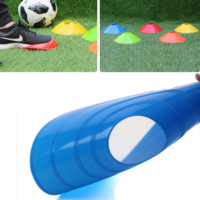 ფიშკა საფეხბურთო დიამეტრი-20 სმ   სავარჯიშო ფეხბურთის კონუსი, სტადიონის სანიშნე ფიშკები, სანიშნე მარკერი კონუსები - Image 10