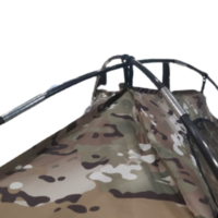 კარავი 1 კაციანი საკემპინგო, სამხედრო ერთ ადგილიანი  კარავები, კომუფლირებული  შენიღბვის კარავი,  WaterProof 3 000 mm - Image 4