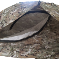 კარავი 1 კაციანი საკემპინგო, სამხედრო ერთ ადგილიანი  კარავები, კომუფლირებული  შენიღბვის კარავი,  WaterProof 3 000 mm - Image 2