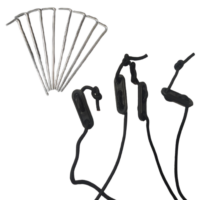 კარავი 1 კაციანი საკემპინგო, სამხედრო ერთ ადგილიანი  კარავები, კომუფლირებული  შენიღბვის კარავი,  WaterProof 3 000 mm - Image 3