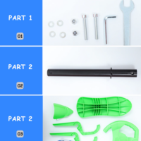 საბავშვო ციგა  მუხრუჭით და საჭით ბავშვებისთვის (ციგები,საბავშო,ბავშვის,ბავში,ბავშვისთვის) - Image 13