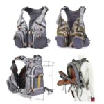 ზურგჩანთა 28ლ სამაშველო საცურაო ჟილეტი/მრავალფუნქციური სათევზაო/ტაქტიკური ჟილეტი, სამაშველო ზურგჩანთა, სათევზაო ჟილეტი ჯიბეებით უსაფრთხოებისთვის, ჟილეტები