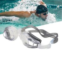 Очки для плавания, водонепроницаемые, эргономичный дизайн, сверхлегкие, регулируемый носовой упор, защитный силикон, летние очки для плавания с защитой от запотевания, очки для дайвинга