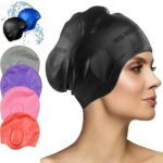 SPEEDO-Шапочка для бассейна с ушами  Силиконовые шапочки для плавания/водный спорт