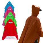 საწვიმარი ორმხრივი , მრავალფუნქციური საწვიმარი-ლაბადა, პონჩო კაპიშონიანი, ქალის, მამაკაცის, საკემპინგო, სალაშქრო, სამოგზაურო, საწვიმარი-ტენტი წყალგაუმტარი საწვიმრები