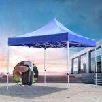 4X4 გასაშლელი ფანჩატური თეთრი რკინის (4 კუთხა) კონსტრუქციით ტენტი წყალგაუმტარი ბრეზენტი წითელი ლურჯი ტენტები/გასაშლელი ტენტი რკინის კონსტრუქციით/გადასაფარებელი ბრეზენტით (4 კუთხა,ოთხკუთხა)