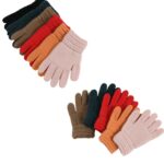 Children's knitted glove for 1-6 years old/mitt