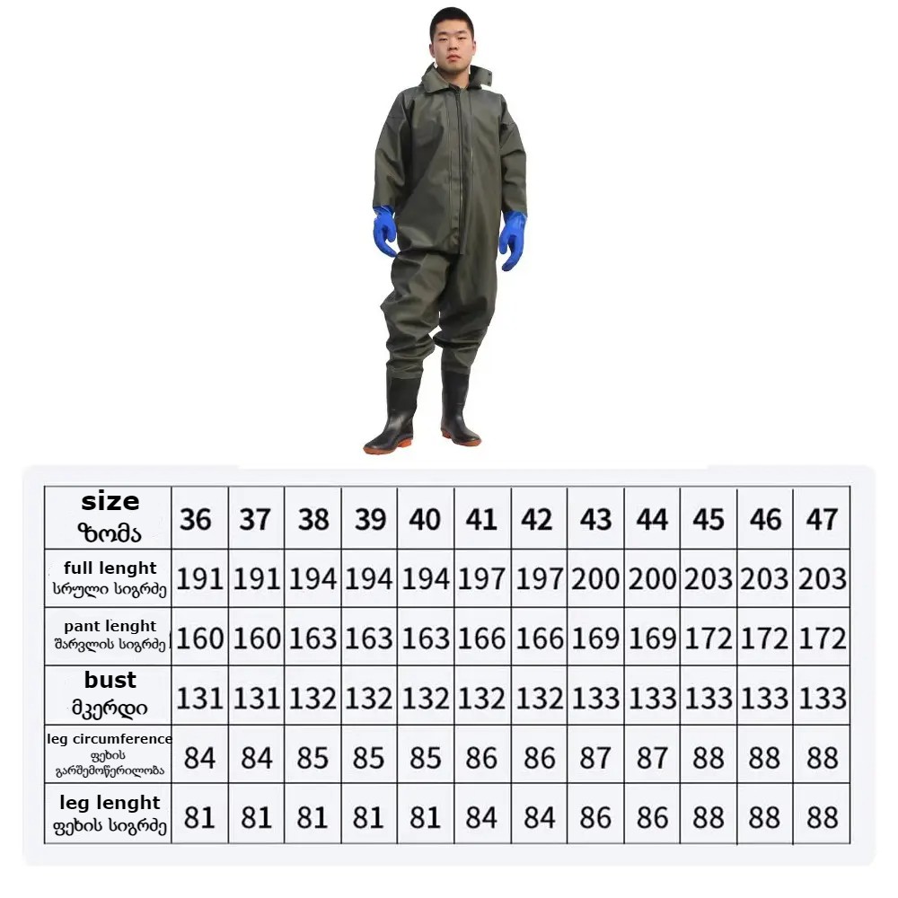 Fishing overalls/special thickened overalls for fishermen with