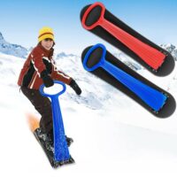 Ski Scooter, Sled to stand on, Folding Snow Ski Scooter/Snowboard Scooter