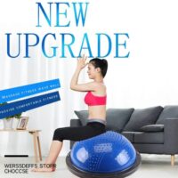 Woolen Fitness Exercise Jumping Ball for Body Balance and Coordination/Thickened Anti-Slip Balance Yoga Ball (Yoga Exercise Ball) - Image 16