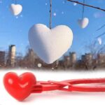 თოვლის გუნდის გასაკეთებელი პლასმასის სათამაშო, გულის ფორმის მქონე/პლაჟის ქვიშის სათამაშო/ზამთრის თოვლის გუნდის სათამაშო (ქვიშაში სათამაშო ხელსაწყო,ქვიშის ფორმების გამოსაძერწი პლასმასი)