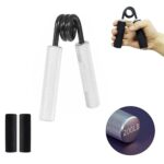 200lbs Фитнес тяжелые захваты наручные реабилитации разработчик металлическим ручным креплением мышц силовых тренировок устройства кистевой эспандер