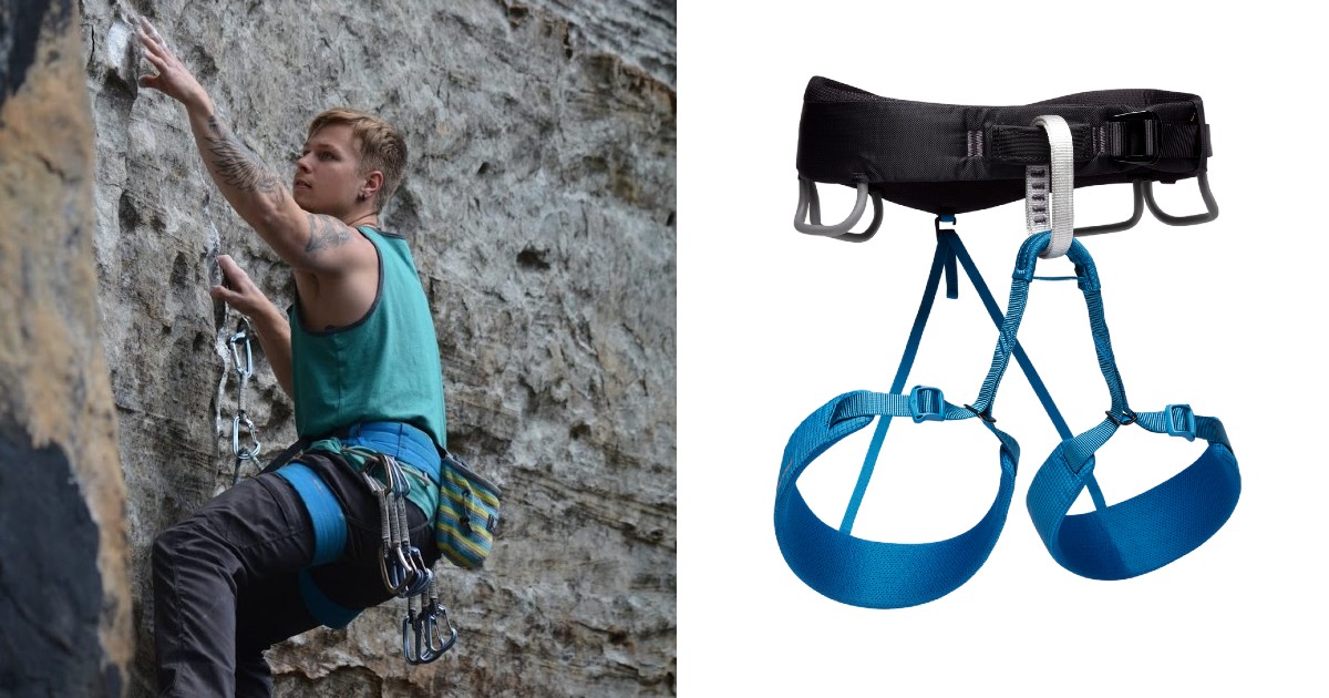 Black Diamond Equipment MOMENTUM HARNESS MEN'S /Mountaineering Belt