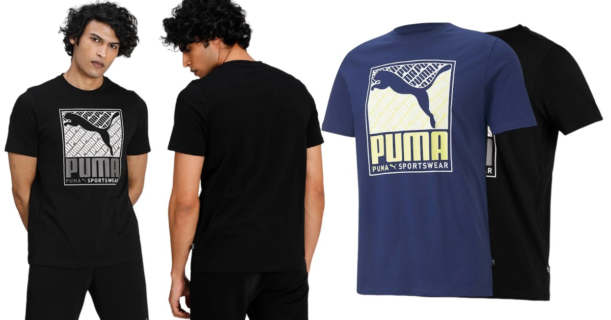 Puma Men's Big Logo T-Shirt - Macy's | Puma mens, Clothes, Mens activewear
