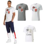 PUMA-ს მაისური საზაფხულო მაისურები, გრილი მაიკები, ზაფხულის ტანსაცმელი/მაიკა