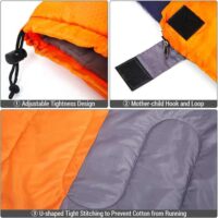 2 ადგილიანი საძილე ტომარა DesertFox, სალაშქრო საძილე ტომრები - Image 8