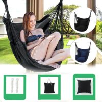 Hanging swing hammock , hanging swing, chair (with cushions)