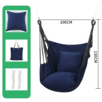 Hanging swing hammock , hanging swing, chair (with cushions) - Image 2
