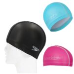 Speedo აკვააერობიკის ქუდი დაფარული სილიკონით/საცურაო ქუდი/საცურაო ქუდები/ცურვის ქუდები
