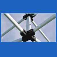 2x3 Tent Sliding Awning white Tents Metal (6 corners) Tarpaulin Waterproof Awning Red/Expandable awning with iron structure/Covering Canvas(6 corners, rectangular) - Image 7