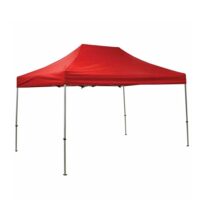 2x3 Tent Sliding Awning white Tents Metal (6 corners) Tarpaulin Waterproof Awning Red/Expandable awning with iron structure/Covering Canvas(6 corners, rectangular) - Image 3