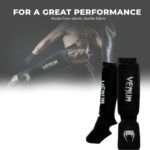 ფეხის დაცვა Venum Contact Shin Instep Guards/კრივის ფეხის დამცავი, წვივის დამცავი/სავარჯიშო დამცავი/სამუხლე/შიტოკები (ბოქსი)