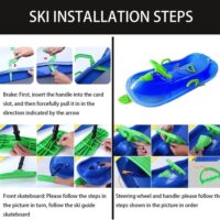 საბავშვო ციგა  მუხრუჭით და საჭით ბავშვებისთვის (ციგები,საბავშო,ბავშვის,ბავში,ბავშვისთვის) - Image 17