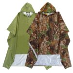 საწვიმარი პონჩო ლაბადა/მრავალფუნქციური ზურგჩანთის წვიმის საფარი