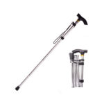 ხელჯოხი/მსუბუქი ხელჯოხი/დასაკეცი ხელჯოხი/ალუმინის შენადნობის 4 განყოფილებიანი დასაკეცი ხელჯოხი/მოცურების საწინააღმდეგო ხელჯოხი