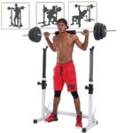 Регулируемая подставка для штанги/Стойки для штанги, стойки для присяда/держатель штанги/стойка для штанги для фитнеса/стойки под штангу