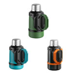 Thermos Double Lid, Large Capacity Sports, Travel Thermoses