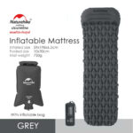 Коврик надувной с подушкой Naturehike FC-12 NH19Z003-P