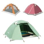 კარავი (3 ადგილიანი) Сhanodug სალაშქრო კარავი/წყალგაუმტარი კარავი/კარვები