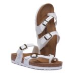 Birkenstock ტყავის სანდლები (ზომა: 36, 37, 38, 39, 40) /სანდალი(ფეხსაცმელი,ბასანოჩკი, ჩუსტი, ჩუსტები , სანდლები)