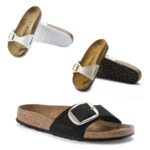 Birkenstock ტყავის სანდლები (ზომა: 36, 37, 38, 39, 40.)/სანდალი(ფეხსაცმელი,ბასანოჩკი, ჩუსტი, ჩუსტები , სანდლები)