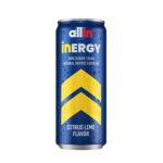 ALLIN ენერგეტიკული სასმელი ციტრუსის ცაცხვის არომატით/ენერგეტიკული სასმლები