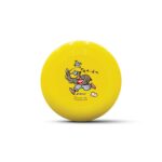 Желтый, с рисунком орла