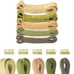 ჟგუტი 5 სხვადასხვა დატვირთვის დონეებით , ჟგუტები/რეზინა სავარჟიშო კუნთებისთვის/ფიტნეს  რეზინის ესპანდერი U-POWEX  წინააღმდეგობის ვარჯიშისთვის/ფიტნესისთვის/სპორტი/ესპანდერები