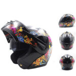 მოტო/ველო დამცავი ჩაფხუტი ბლუთუზით და მიკროფონით, ჩაფხუტები Virtue