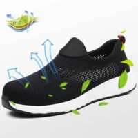 Hiking safety shoes/Impact resistant shoes/steel toe safety shoes/training shoes/Exercise sports shoes/walking shoes - Image 5