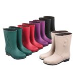 Women's Rubber Boot/Winter Low Heel Boots/Boots/Bot Boot for Women/Bots (Boot Shoes,Rubber)