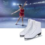 Curly ice skates with fur Q-ISU