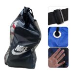 ფეხბურთის ბურთის ჩანთა NIKE/ფეხბურთის ჩასადები ტომარა/სპორტული ჩანთა ბურთებისთვის (ტომარა ჩანთა ბურთისთვის და სხვა ფიტნეს მოწყობილობებისთვის)