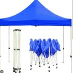 2x2 გასაშლელი ფანჩატური თეთრი რკინის (6 კუთხ) კონსტრუქციით ტენტი წყალგაუმტარი ბრეზენტი ლურჯი ტენტები/გასაშლელი ტენტი რკინის კონსტრუქციით/გადასაფარებელი ბრეზენტით (6 კუთხა,ოთხკუთხა)