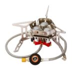 გაზქურის თავი  (გაზის თავი,გაზის ბალონზე დასამაგრებელი თავი) თვითანთებადი 6000 W/გაზქურა სალაშქრო საკემპინგე/მაღალი სითბოს სიჩქარის გარე სანთურა, გაზის სანთურა/