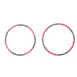 Hula hoop 84 cm, waist training ring, waist shape maintenance ring, waist massage for gymnastics
