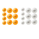 Ping Pong Ball One Piece, Table Tennis Balls White/Orange, 3 Star Table Tennis Balls, High Quality Ping Pong Balls