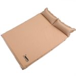 Self-inflatable single mat with pillow (2 seater) Desert&Fox, inflatable tourist/Self-inflating camping mattress/comfortable air mattress/Tourist Mat for Hiking, Camping Paralons for Hiking/Hiking