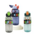 Plastic Drinking Bottle Portable Sport Cup Water Bottle Keep On 1 Liter, Wakakids (shaker, water bottle, protein bottle)