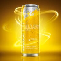 Тропический энергетический напиток Redbull YELLOW EDITION/0,250 мл/напитки — изображение 7